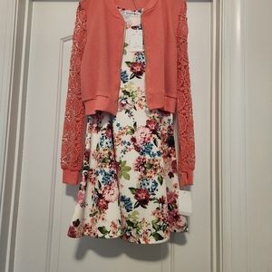 Girls jacket and dress combo. Smoke and pet free home.